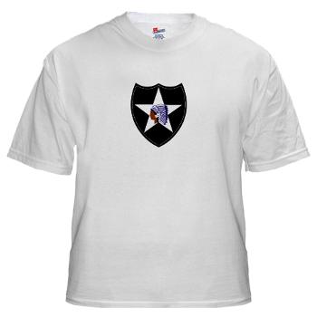 3B2ID - A01 - 04 - 3rd Brigade, 2nd Infantry Division - White T-Shirt