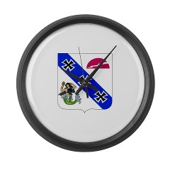 3B309IR - M01 - 03 - DUI - 3rd Battalion - 309th Infantry Regiment (CS/CSS) Large Wall Clock - Click Image to Close