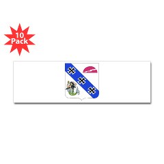 3B309IR - M01 - 01 - DUI - 3rd Battalion - 309th Infantry Regiment (CS/CSS) Sticker (Bumper 10 pk) - Click Image to Close