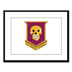 3B314FA - M01 - 02 - DUI - 3rd Battalion - 314th Field Artillery Large Framed Print - Click Image to Close