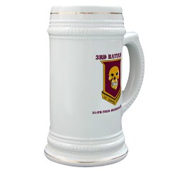 3B314FA - M01 - 03 - DUI - 3rd Battalion - 314th Field Artillery with Text Stein