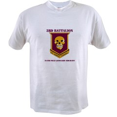 3B314FA - A01 - 04 - DUI - 3rd Battalion - 314th Field Artillery with Text Value T-Shirt