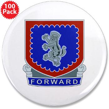 3B340IR - M01 - 01 - DUI - 3rd Bn - 340th Infantry Regiment 3.5" Button (100 pack) - Click Image to Close