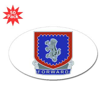 3B340IR - M01 - 01 - DUI - 3rd Bn - 340th Infantry Regiment Sticker (Oval 50 pk) - Click Image to Close