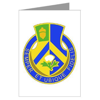3B346R - M01 - 02 - DUI - 3rd Bn - 346 Regijment (CSS) Greeting Cards (Pk of 10) - Click Image to Close