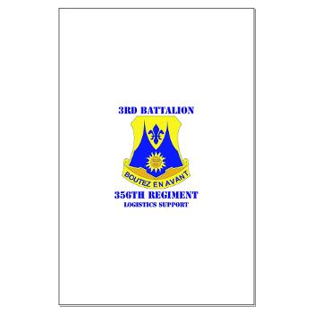 3B356R - M01 - 02 - DUI - 3rd Bn - 356th Regt(LSB) with Text - Large Poster