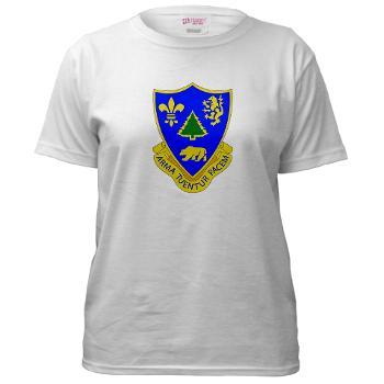 3B362AR - A01 - 04 - DUI - 3rd Bn - 362nd Armor Regiment Women's T-Shirt