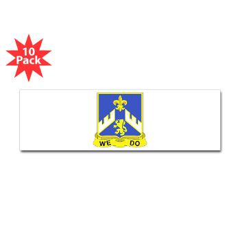 3B363RCSCSS - M01 - 01 - DUI - 3rd Battalion - 363rd Regiment (CS/CSS) - Sticker (Bumper 10 pk)