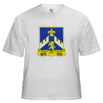 3B363RCSCSS - A01 - 04 - DUI - 3rd Battalion - 363rd Regiment (CS/CSS) - White T-Shirt - Click Image to Close