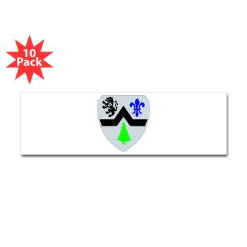 3B364ER - M01 - 01 - DUI - 3rd Battalion - 364th Engineer Regiment with Text - Sticker (Bumper 10 pk) - Click Image to Close