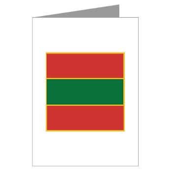 3B4IR - M01 - 02 - DUI - 3rd Battalion 4th Infantry Rgt Greeting Cards (Pk of 10) - Click Image to Close