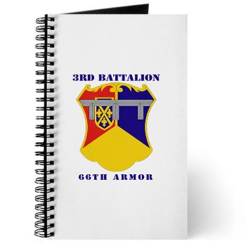 3B66A - M01 - 02 - DUI - 3rd Battalion, 66th Armor with Text - Journal