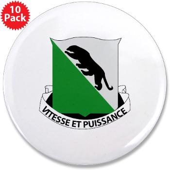3B69AR - 3rd Battalion, 69th Armor Regiment - 3.5" Button (10 pack) - Click Image to Close