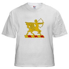 3B6FAR - A01 - 04 - DUI - 3rd Battalion - 6th Field Artillery Regiment White T-Shirt