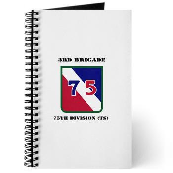 3B75DTS - M01 - 02 - SSI - 3rd Brigade, 75th Division (TS) with Text - Journal
