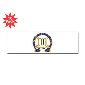 3B7IR - M01 - 01 - DUI - 3rd Battalion 7th Infantry Regiment - Sticker (Bumper 10 pk) - Click Image to Close