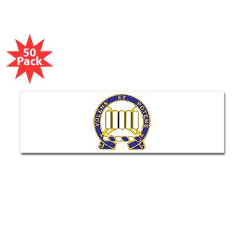 3B7IR - M01 - 01 - DUI - 3rd Battalion 7th Infantry Regiment - Sticker (Bumper 50 pk)