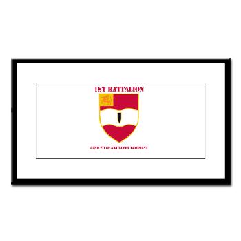 3B82FAR - M01 - 02 - DUI - 3rd Bn - 82nd FA Regt with Text - Mini Poster Print - Click Image to Close
