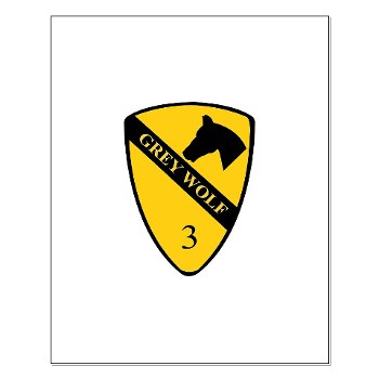 3BCT - M01 - 02 - DUI - 3rd Infantry BCT - Grey Wolf - Small Poster - Click Image to Close