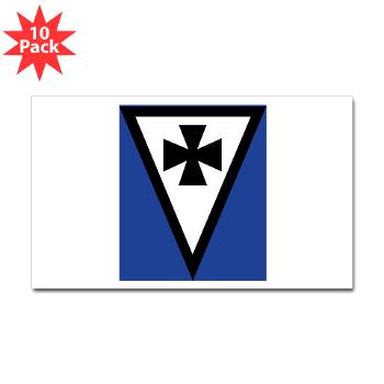 3BCT1ID - M01 - 01 - 3rd Brigade Combat Team, 1st Infantry Division - Sticker (Rectangle 10 pk)
