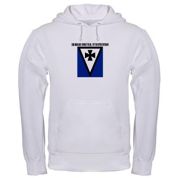3BCT1ID - A01 - 03 - 3rd Brigade Combat Team, 1st Infantry Division with Text - Hooded Sweatshirt