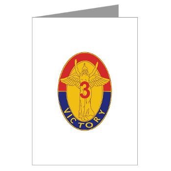 3BCT1IDDB - M01 - 02 - DUI - 3BCT - 1st Infantry Division - Duke Brigade - Greeting Cards (Pk of 10)