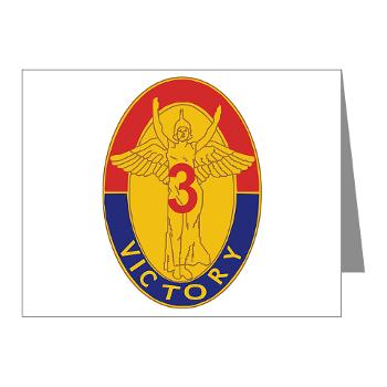 3BCT1IDDB - M01 - 02 - DUI - 3BCT - 1st Infantry Division - Duke Brigade - Note Cards (Pk of 20)