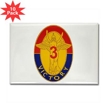 3BCT1IDDB - M01 - 01 - DUI - 3BCT - 1st Infantry Division - Duke Brigade - Rectangle Magnet (10 pack) - Click Image to Close