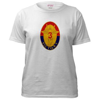 3BCT1IDDB - A01 - 04 - DUI - 3BCT - 1st Infantry Division - Duke Brigade - Women's T-Shirt