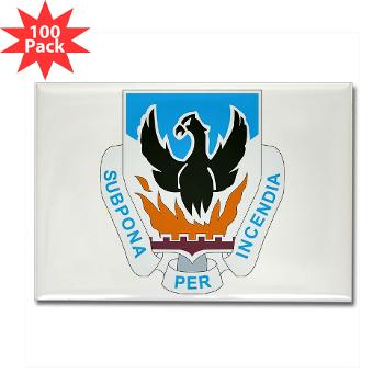 3BCTSTB - M01 - 01 - DUI - 3rd Brigade Combat Team - Special Troops Battalion - Rectangle Magnet (100 pack)