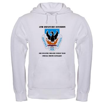3BCTSTB - A01 - 03 - DUI - 3rd Brigade Combat Team - Special Troops Battalion with Text - Hooded Sweatshirt - Click Image to Close