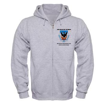 3BCTSTB - A01 - 03 - DUI - 3rd Brigade Combat Team - Special Troops Battalion with Text - Zip Hoodie - Click Image to Close