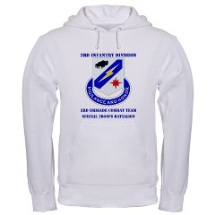 3BCTSTB - A01 - 03 - DUI - 3rd BCT - Special Troops Bn with Text Hooded Sweatshirt
