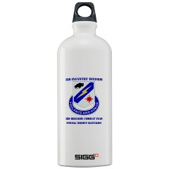 3BCTSTB - M01 - 03 - DUI - 3rd BCT - Special Troops Bn with Text Sigg Water Bottle 1.0L