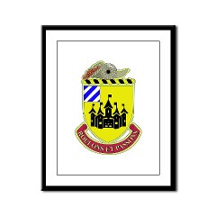 3BSB - M01 - 02 - DUI - 3rd Brigade Support Battalion - Framed Panel Print - Click Image to Close