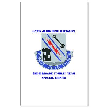 3BSTB - M01 - 02 - DUI - 3rd Bde - Special Troops Bn with Text Mini Poster Print