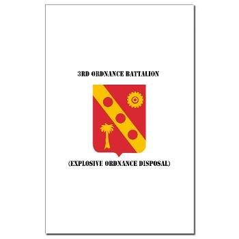 3EOD - M01 - 02 - 3rd Explosive Ordnance Disposal with Text Mini Poster Print