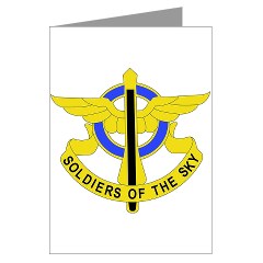 3GSB10AR - M01 - 02 - DUI - 3rd GS Bn - 10th Aviation Regiment Greeting Cards (Pk of 10) - Click Image to Close