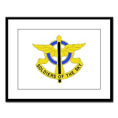 3GSB10AR - M01 - 02 - DUI - 3rd GS Bn - 10th Aviation Regiment Large Framed Print - Click Image to Close
