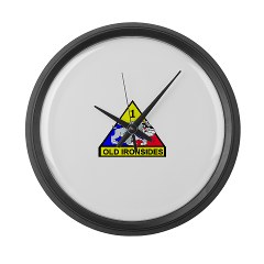 3IBCTB - M01 - 03 - DUI - 3rd Infantry BCT Large Wall Clock - Click Image to Close