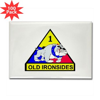 3IBCTB - M01 - 01 - DUI - 3rd Infantry BCT Rectangle Magnet (100 pack) - Click Image to Close