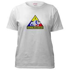 3IBCTB - A01 - 04 - DUI - 3rd Infantry BCT Women's T-Shirt - Click Image to Close