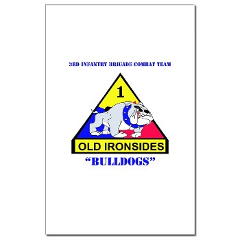 3IBCTB - M01 - 02 - DUI - 3rd Infantry BCT with Text Mini Poster Print - Click Image to Close