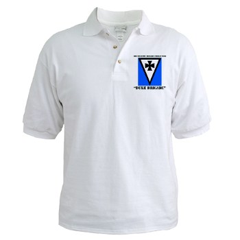 3IBCTDB - A01 - 04 - DUI - 3rd IBCT - Duke Brigade with Text Golf Shirt