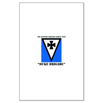 3IBCTDB - M01 - 02 - DUI - 3rd IBCT - Duke Brigade with Text Large Poster - Click Image to Close