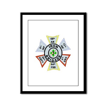 3IBCTS - M01 - 02 - DUI - 3rd Infantry Brigade Combat Team - Striker - Framed Panel Print - Click Image to Close