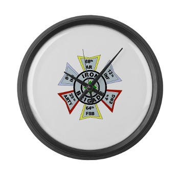 3IBCTS - M01 - 03 - DUI - 3rd Infantry Brigade Combat Team - Striker - Large Wall Clock