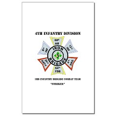 3IBCTS - M01 - 02 - DUI - 3rd Infantry Brigade Combat Team - Striker with Text - Mini Poster Print - Click Image to Close