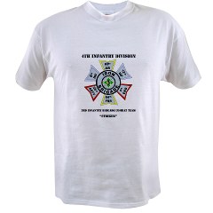 3IBCTS - A01 - 04 - DUI - 3rd Infantry Brigade Combat Team - Striker with Text - Value T-shirt