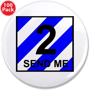 3ID2BCTS - M01 - 01 - DUI - 2nd BCT - Spartan 3.5" Button (100 pk) - Click Image to Close